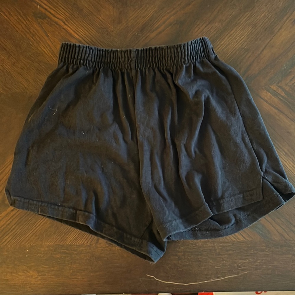black soffe shorts youth L